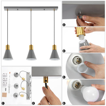 Apollo Metal LED Pendant
